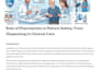 write evidence based medical and healthcare articles